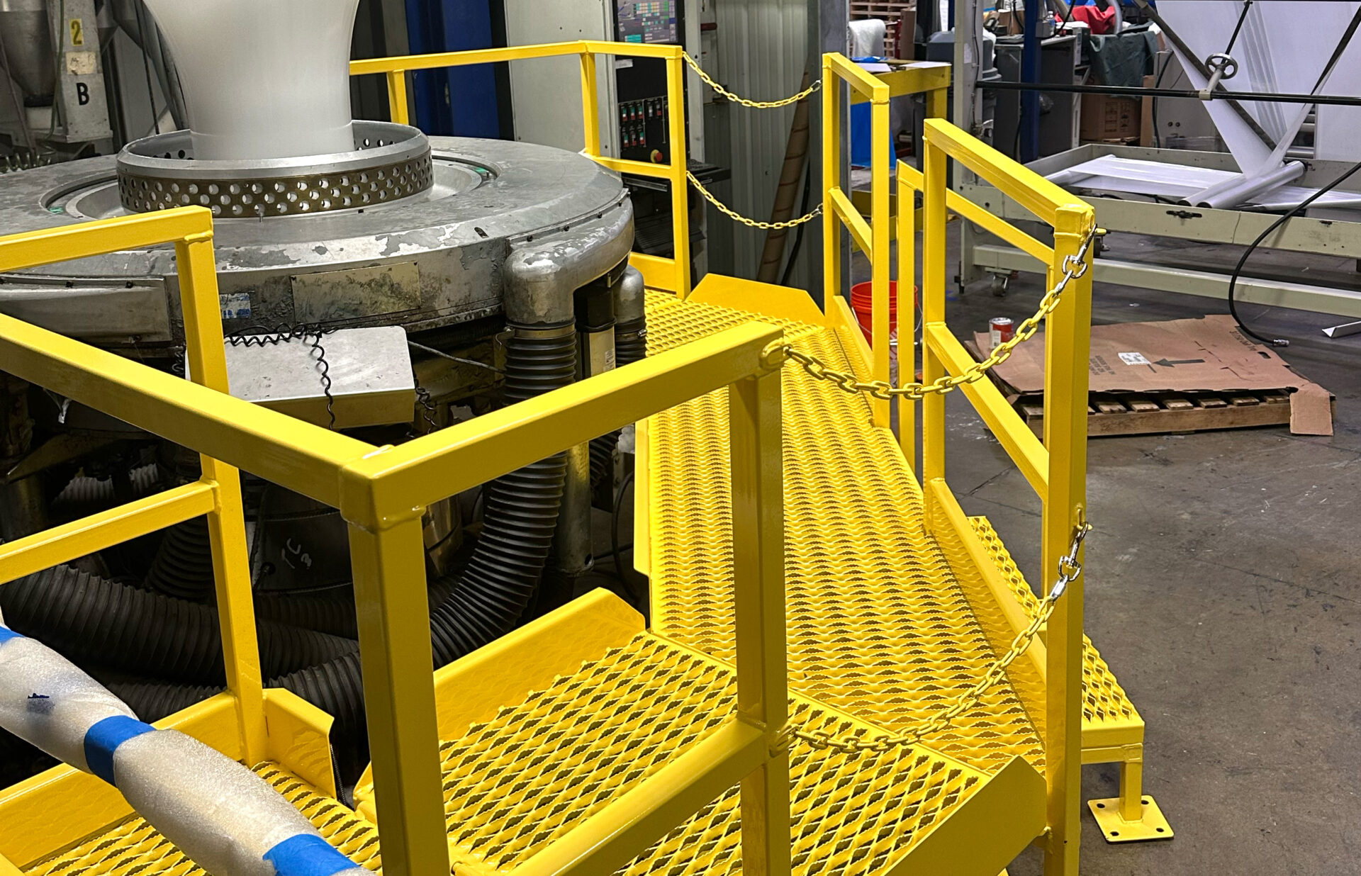 Industrial Walkway & Handrails Industrial Walkway & Handrails